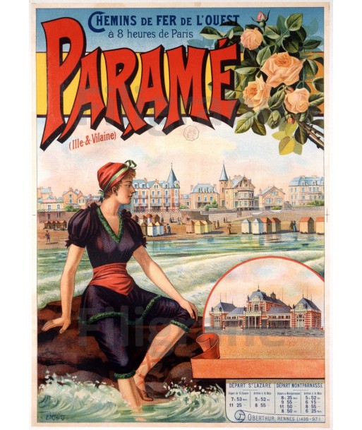 PARAME  Rftk-POSTER/REPRODUCTION  d1 AFFICHE VINTAGE store