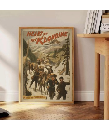 Heart of the Klondike Vintage Print pas cher chine