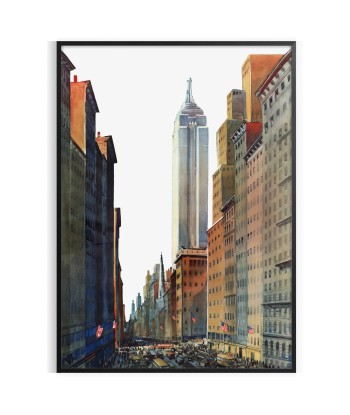 New York Vintage Art Print 3 pour bénéficier 