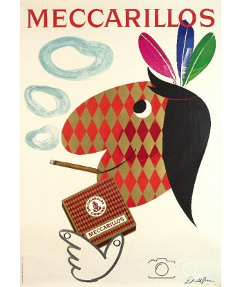 PUB CIGARILLOS MECCARILLOS Rfhx-POSTER/REPRODUCTION  d1 AFFICHE VINTAGE Découvrez la collection