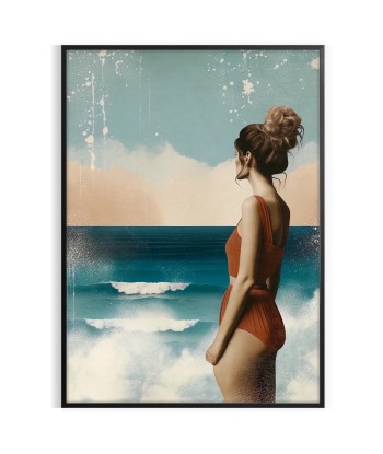 Woman Beauty Ocean Poster Par le système avancé 