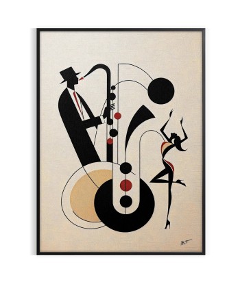 Jazz Music Dance Print 1 pas cher chine