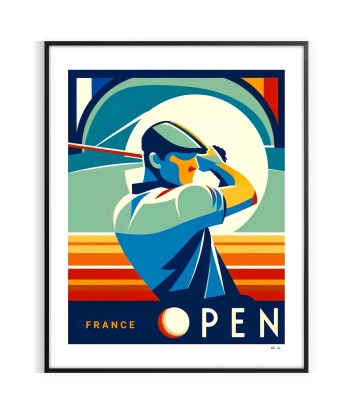 Golf Art Deco Poster 1 Comparez et commandez 