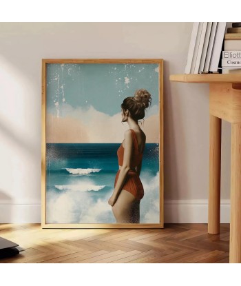 Woman Beauty Ocean Poster Par le système avancé 