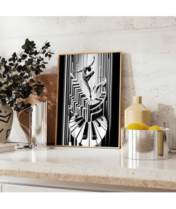 Art Deco Music Danse Print Pour