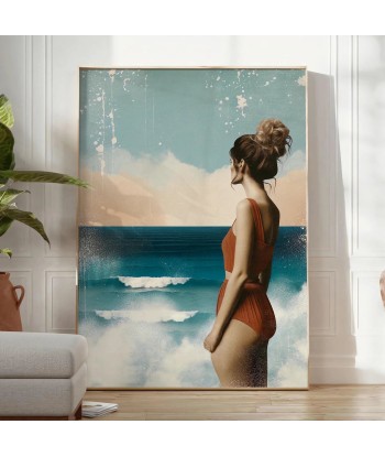 Woman Beauty Ocean Poster Par le système avancé 