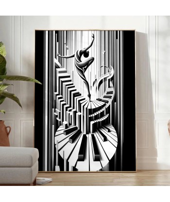 Art Deco Music Danse Print Pour