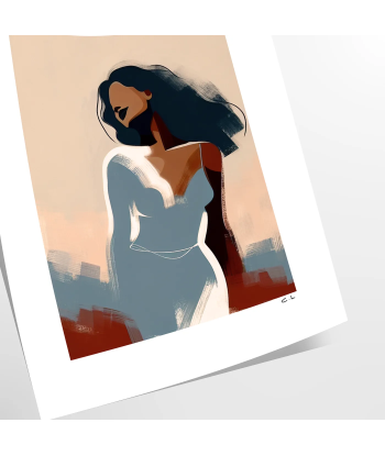 Abstract Woman Print 2 Le MVP de beaucoup