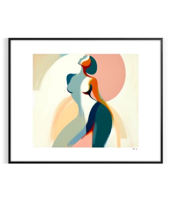 Abstract Woman Print 3 À commander