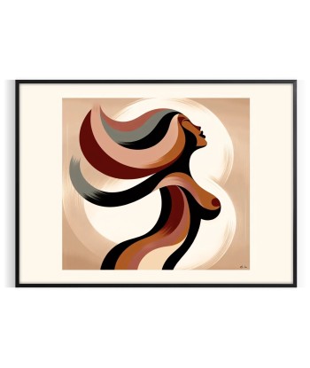 Abstract Woman Print 2024