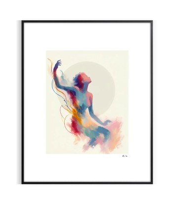 Abstract Woman Wall Art est présent 