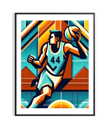 Basketball Print de technologie