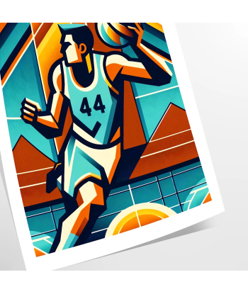 Basketball Print de technologie