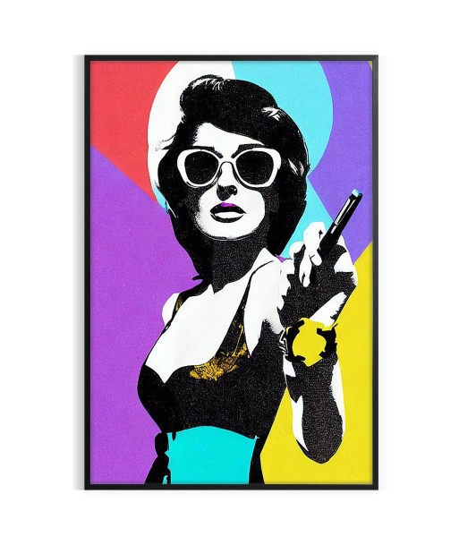 Pop Woman Wall Art votre