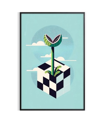 Botanical Flower Carnivore Poster Economisez 