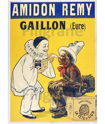 PUBLICITé AMIDON REMY Rtpr-POSTER/REPRODUCTION  d1 AFFICHE VINTAGE à prix réduit toute l'année