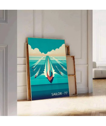 Ocean Boat Sailor 77 Print vente chaude votre 