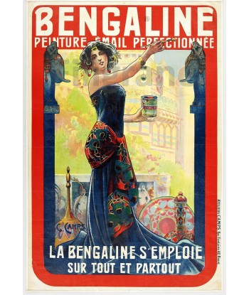 PUBLICITé BENGALINE Rhmm-POSTER/REPRODUCTION  d1 AFFICHE VINTAGE la colonne vertébrale