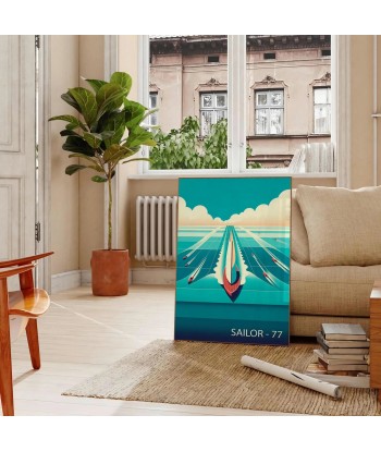 Ocean Boat Sailor 77 Print vente chaude votre 