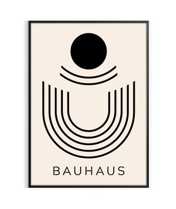 Bauhaus Geometrical Wall Print 3 Livraison rapide