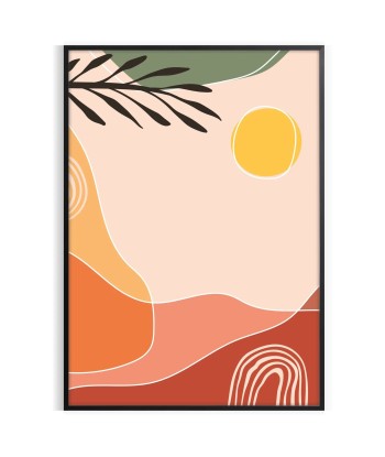 Boho Abstract Print 20 suggérées chez