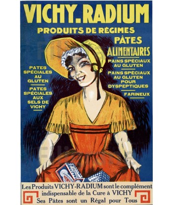 PUB VICHY RADIUM Ryqs-POSTER/REPRODUCTION  d1 AFFICHE VINTAGE À commander