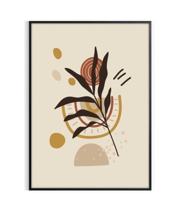 Boho Abstract Print 53 Véritable concentré