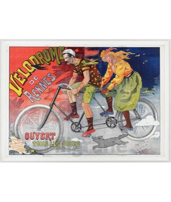 VéLODROME de RENNES Rqqu-POSTER/REPRODUCTION  d1 AFFICHE VINTAGE vous aussi creer 