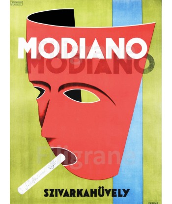 PUB MODIANO CIGARETTES Rnvi-POSTER/REPRODUCTION d1 AFFICHE VINTAGE de technologie