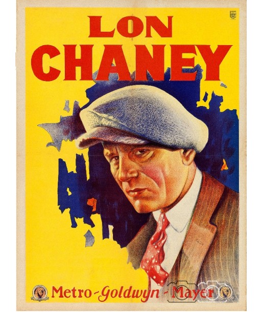 CINEMA ACTEUR LON CHANEY Rtve-POSTER/REPRODUCTION d1 AFFICHE VINTAGE rembourrage situé sous