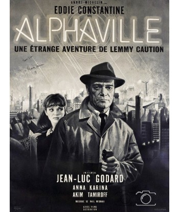 FILM ALPHAVILLE Rkuz-POSTER/REPRODUCTION d1 AFFICHE CINéMA une grave pollution 