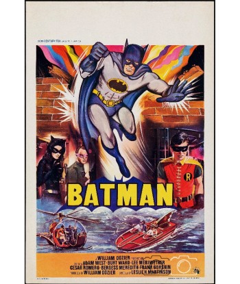 FILM BATMAN Ratv-POSTER/REPRODUCTION d1 AFFICHE CINéMA en linge