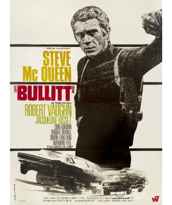 FILM BULLITT Rakm-POSTER/REPRODUCTION d1 AFFICHE CINéMA pour bénéficier 