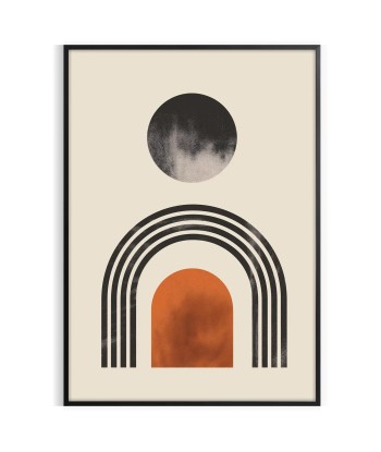 Boho Abstract Print Poster 19 en stock