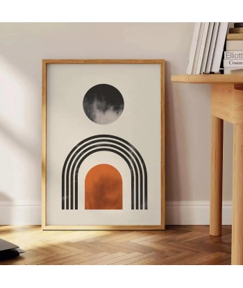 Boho Abstract Print Poster 19 en stock