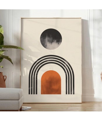 Boho Abstract Print Poster 19 en stock