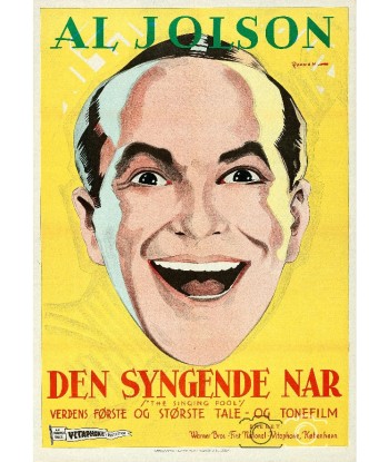 FILM DAN SYNGENDE NAR Rvsg-POSTER/REPRODUCTION d1 AFFICHE CINéMA Pour