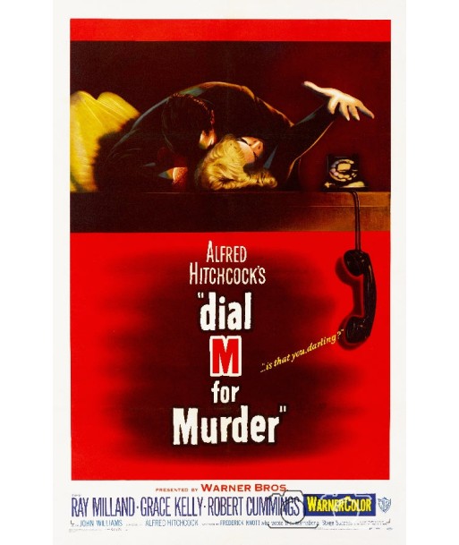 FILM DIAL M for MURDER Rsjp-POSTER/REPRODUCTION d1 AFFICHE CINéMA le des métaux précieux