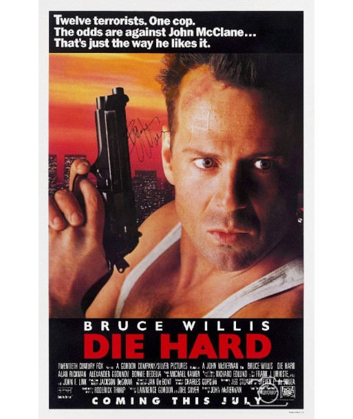 FILM DIE HARD Rxwn-POSTER/REPRODUCTION d1 AFFICHE CINéMA rembourrage situé sous