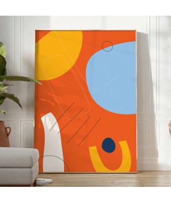 Boho Abstract Print Wall Art 5 sur le site 