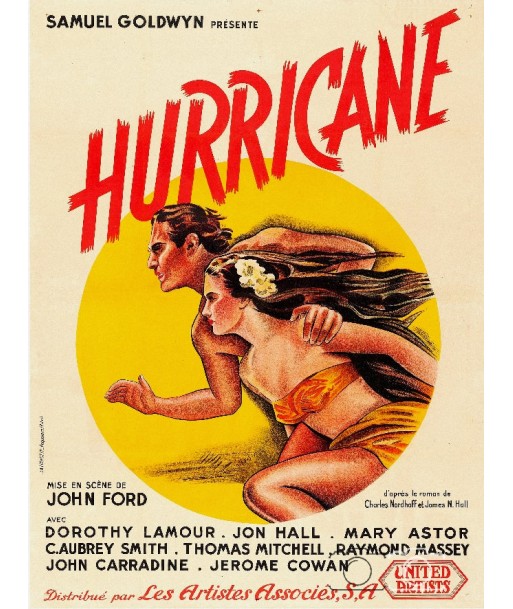 FILM HURRICANE Rlwz-POSTER/REPRODUCTION d1 AFFICHE CINéMA prix pour 