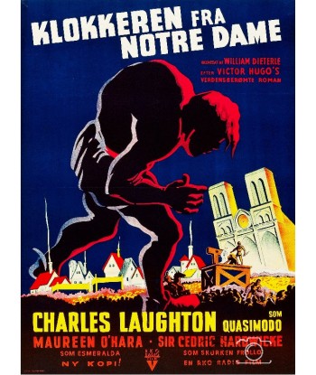 FILM KLOKKEREN fra NOTRE DAME Rzgh-REPRODUCTION d1 AFFICHE CINéMA les ligaments