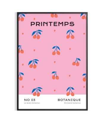 Botanical Plant Poster pas cher