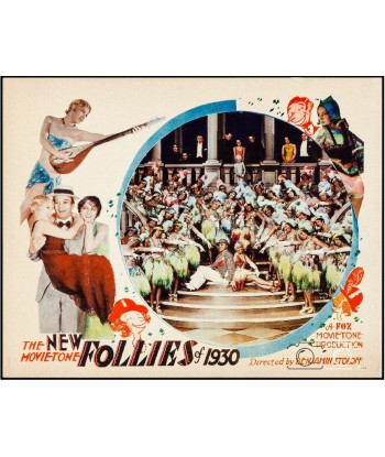 FILM NEW FOLLIES of 1930 Rjdi-POSTER/REPRODUCTION d1 AFFICHE CINéMA meilleur choix