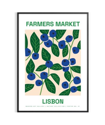 Farmer Market Plant Art Print pas cher