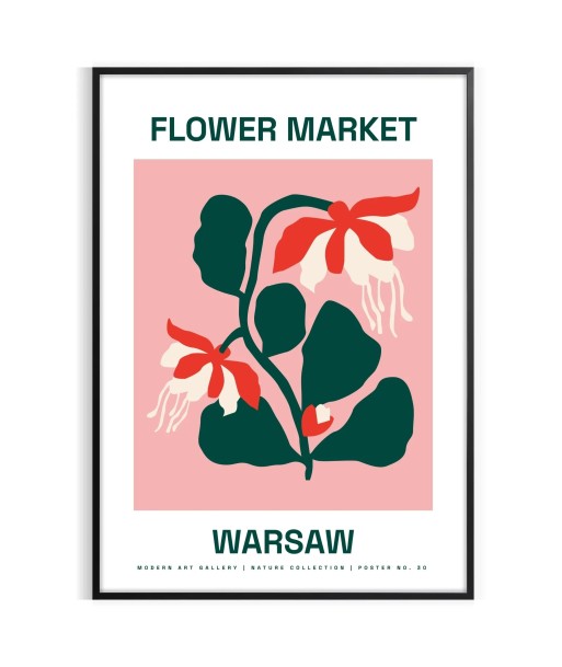 Flower Market Blossom Art Print sélection de produits