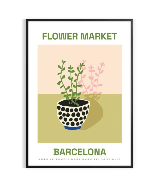 Flower Market Botanical Art Print 50% de réduction en Octobre 2024