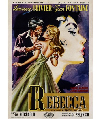 FILM REBECCA Rpny-POSTER/REPRODUCTION d1 AFFICHE CINéMA Véritable concentré