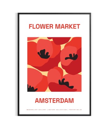 Flower Market Garden Print hantent personnes