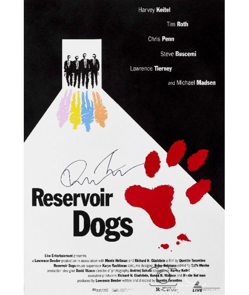 FILM RESERVOIR DOGS Rllr-POSTER/REPRODUCTION d1 AFFICHE CINéMA les ligaments